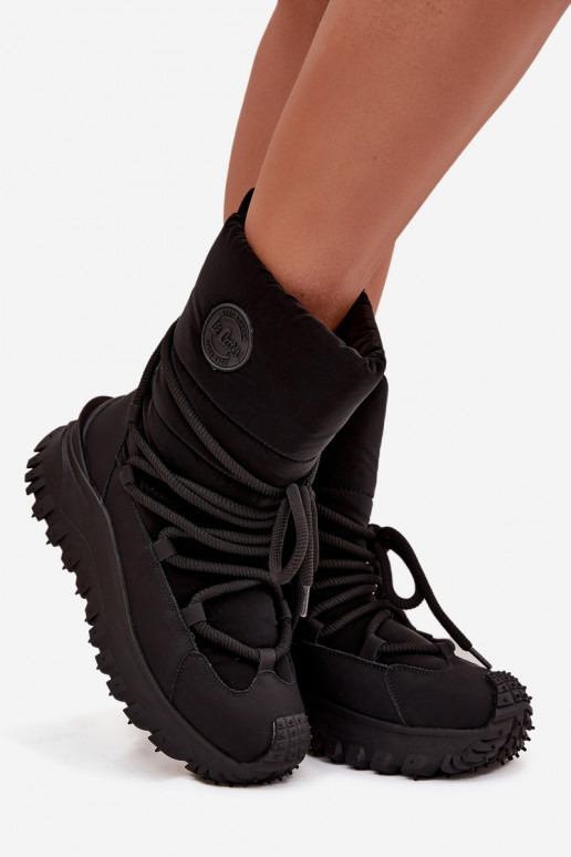 Pealhk nööpidega lumesaapad platvormiga Lee Cooper LCJ-25-12-3660 msuud