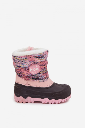 Laste Lee Cooper LCJ-25-10-3770 roosa talve saapad 2