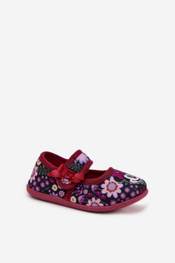 Tüdrukute MINNIE MOUSE Nomi bordo sussid-baletid