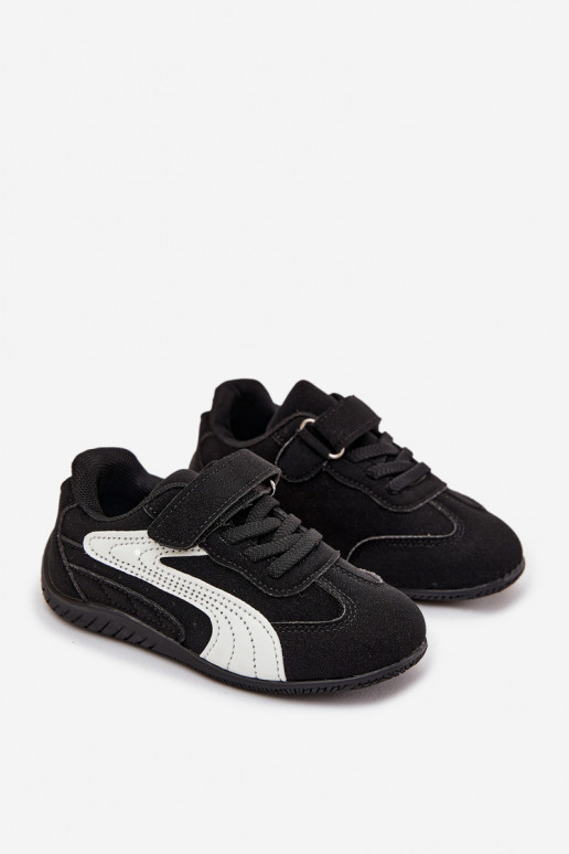 jalanõud Lastejalatsidsu limpančiais užsegimaisem Must-valget värvi Perrin