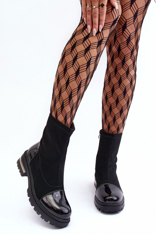 Pealhk Klassikalise mudeli Pealiste poolsaapad laiade nööridega msuud Shendete