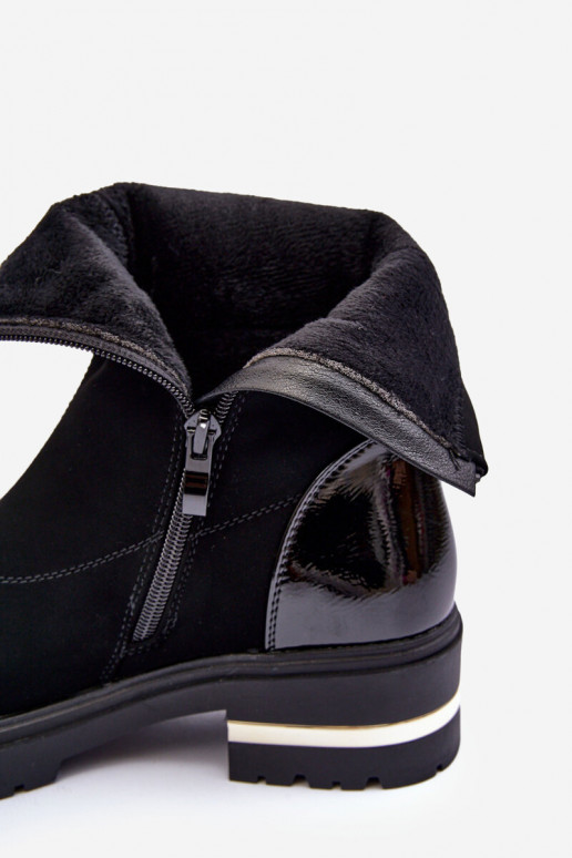 Pealhk Klassikalise mudeli Pealiste poolsaapad laiade nööridega msuud Shendete