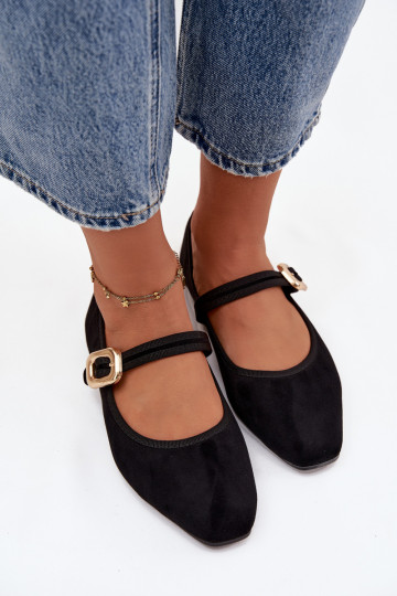 Baleriinad rihmadega I Złotą neetide ja pandlaga Eco Suedeosissee msuud Adelora