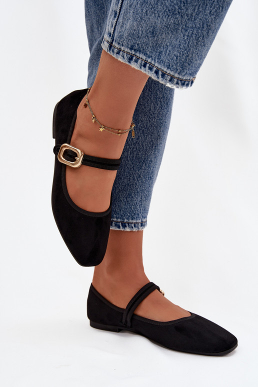 Baleriinad rihmadega I Złotą neetide ja pandlaga Eco Suedeosissee msuud Adelora