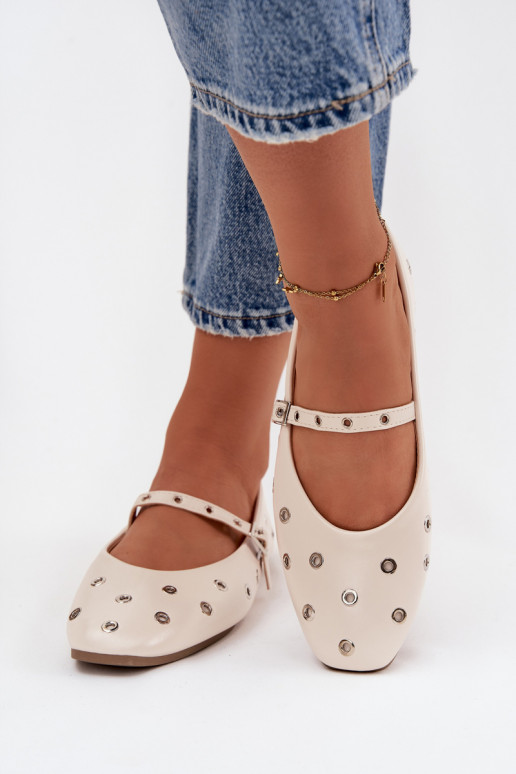 Baleriinad Pealiste omad Ze Hõbedat värvimi Elementami beeži värvi Sellel onrivon