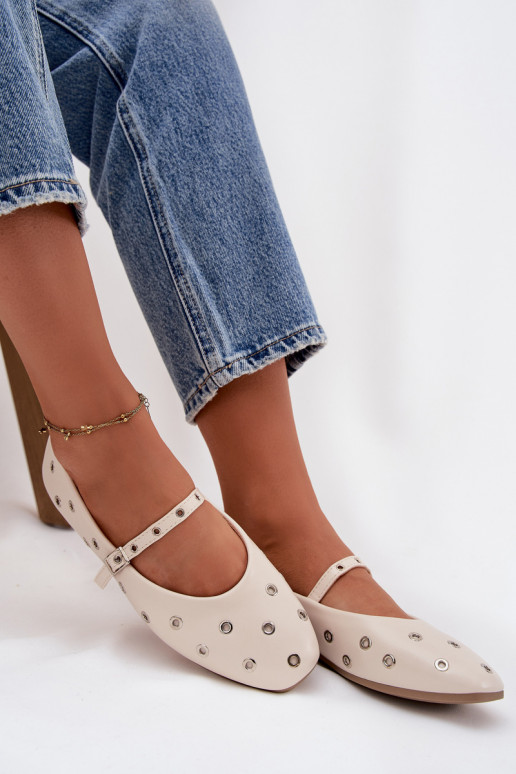 Baleriinad Pealiste omad Ze Hõbedat värvimi Elementami beeži värvi Sellel onrivon