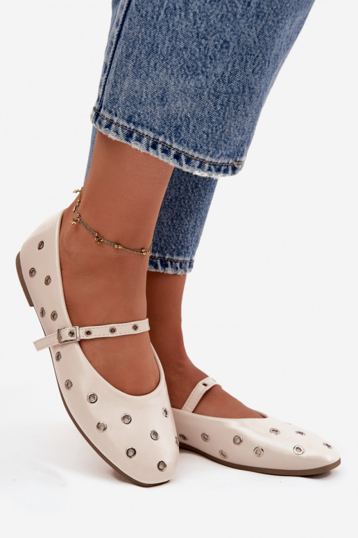 Baleriinad Pealiste omad Ze Hõbedat värvimi Elementami beeži värvi Sellel onrivon