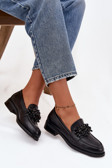 jalatsid naiste mokassiinid kaunistustega msuud Murelle