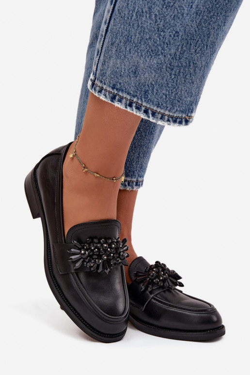 jalatsid naiste mokassiinid kaunistustega msuud Murelle