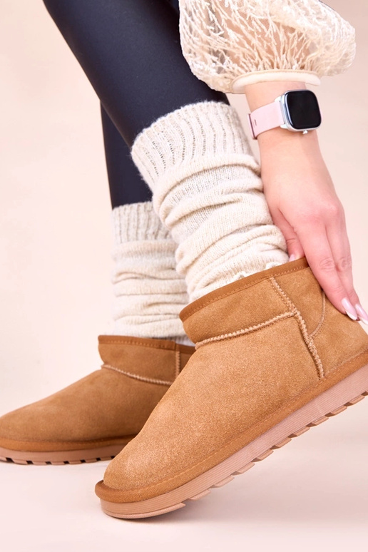 Pruunid soojad lume saapad...