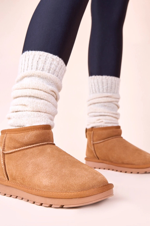 Pruunid soojad lume saapad...