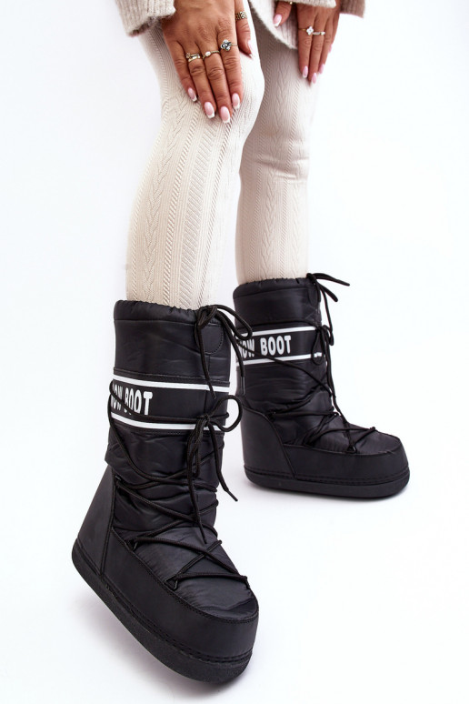 Pealiste omad Kõrge nööpidega lumesaapad msuud Venila