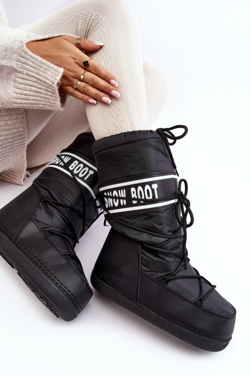 Pealiste omad Kõrge nööpidega lumesaapad msuud Venila