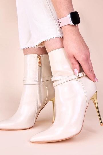 Liivakarva saapad kuldsel... 2