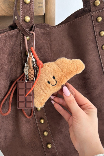 Breloczek Do Torebki Kluczy Rogalik Czekolada Hearts Myssa 2