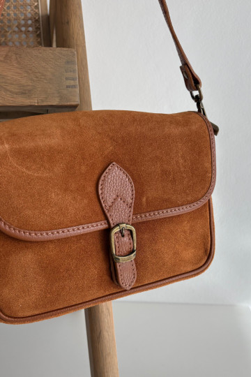 Skórzana seemisnakhsedosissea Käekott Postiljon pruunid värvi Norla