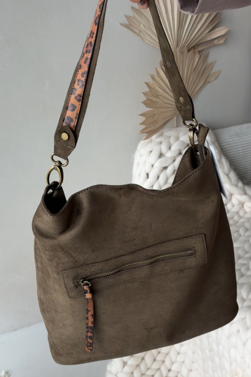 KäekottEco Suedeu Tumezielona Deliane