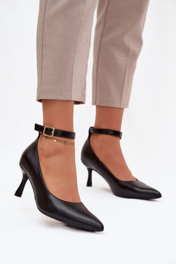 kõrge kontsaga Kingad rihmadega msuud Perrine 2