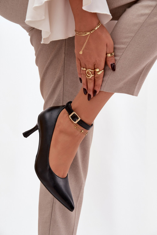 kõrge kontsaga Kingad rihmadega msuud Perrine