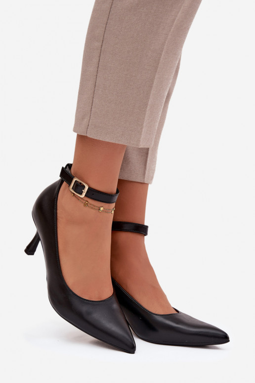 kõrge kontsaga Kingad rihmadega msuud Perrine