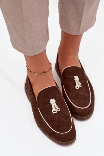 Mokassiinid Mokassiinid Pealiste omadEco Suedeu Czekoladosissee Darsisseen