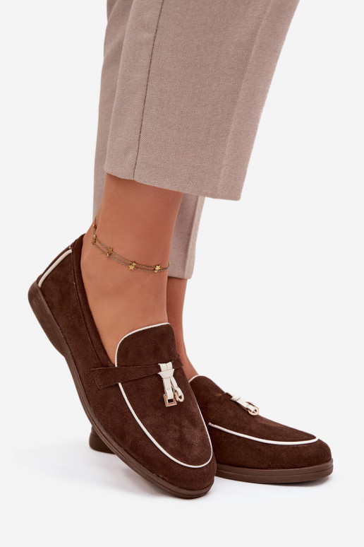 Mokassiinid Mokassiinid Pealiste omadEco Suedeu Czekoladosissee Darsisseen