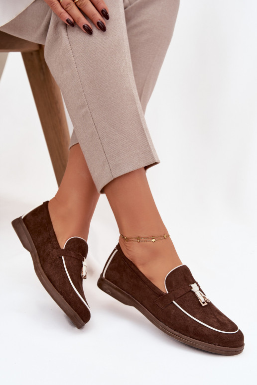 Mokassiinid Mokassiinid Pealiste omadEco Suedeu Czekoladosissee Darsisseen