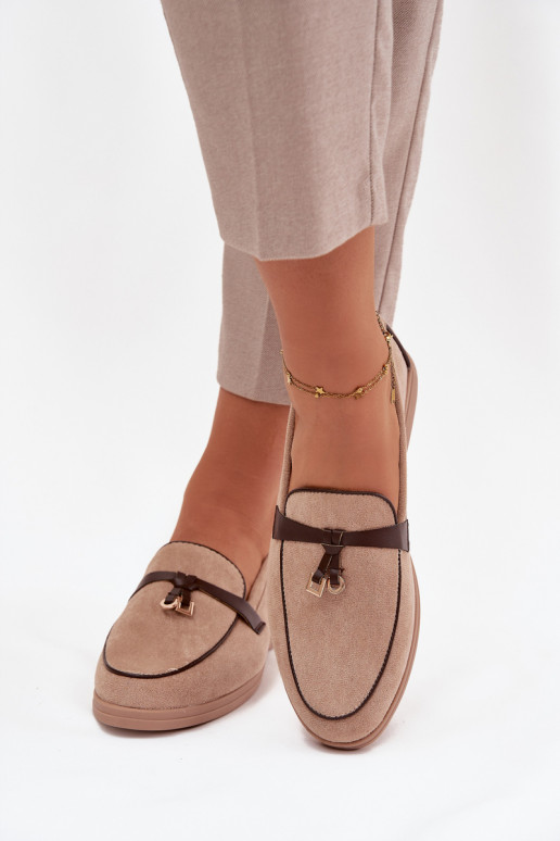 Mokassiinid Mokassiinid Pealiste omadEco Suedeu beeži värvi Darsisseen