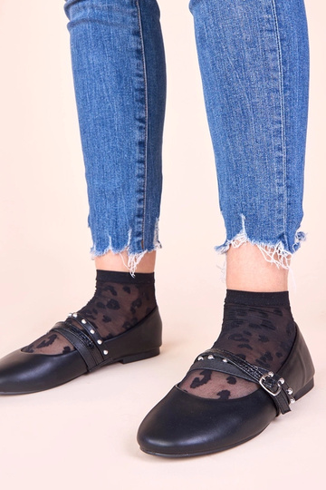 Mustad ballerina kingad...