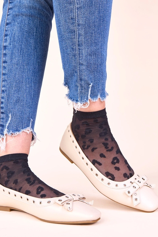 Liivakarva ballerina kingad...