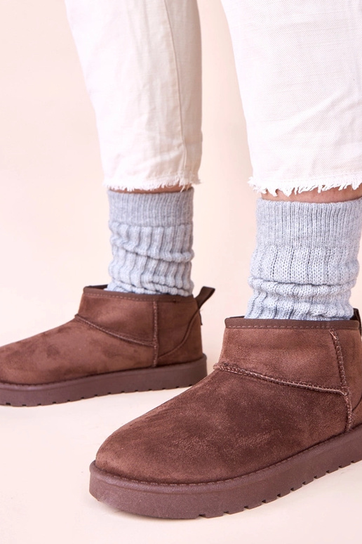 Šokolaadivärvi lumekotid karusnahaga...