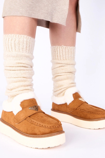 Pruunid sooja voodriga...