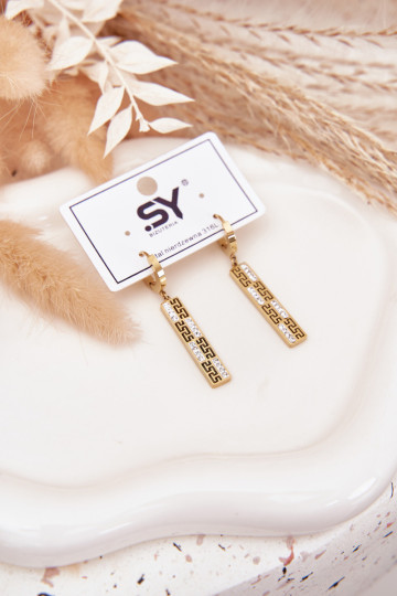 saapad koos stiilsete detailidegai INiszące säravate kristallidega Stal Pozłacana 2