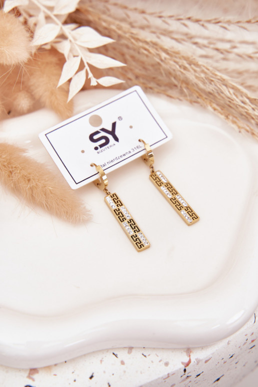 saapad koos stiilsete detailidegai INiszące säravate kristallidega Stal Pozłacana