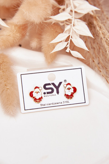 saapad koos stiilsete detailidegai Santa Clause valmistatud roostevabast terasest