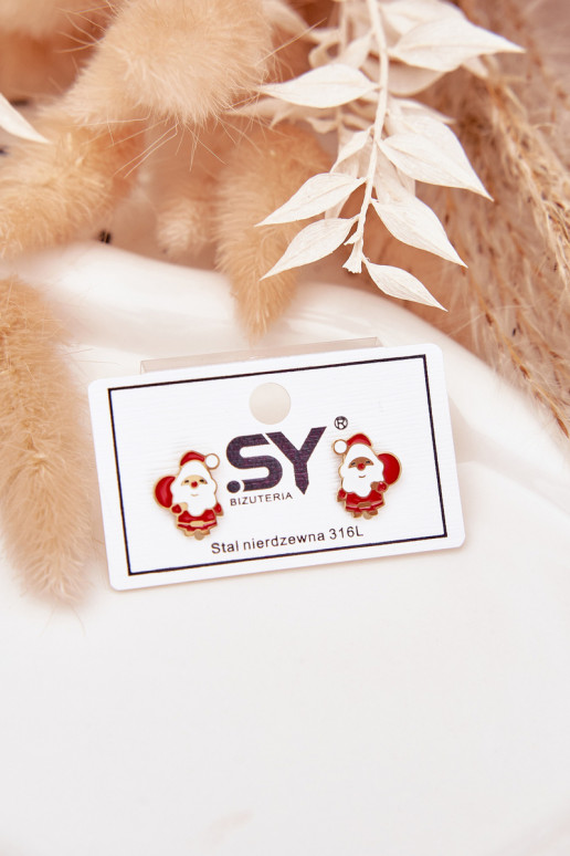 saapad koos stiilsete detailidegai Santa Clause valmistatud roostevabast terasest