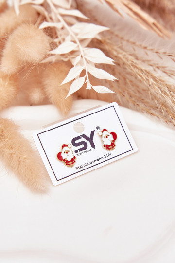 saapad koos stiilsete detailidegai Santa Clause valmistatud roostevabast terasest 2