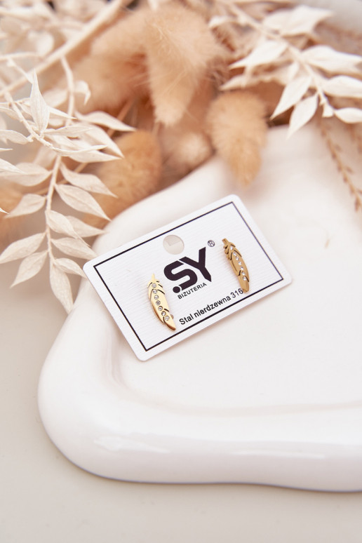 saapad koos stiilsete detailidegai Listki säravate kristallidega Stal Nierdzesissena Kuldset värvi