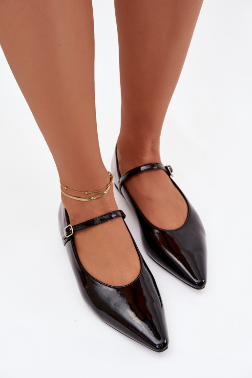 Lakkbaleriinad rihmadega msuud Jarelle