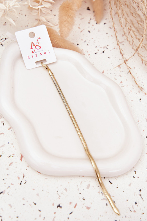 Käevõru Sellel ondu valmistatud roostevabast terasest Kuldset värvi