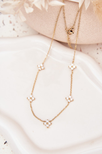 Kaelakee DaamidLilluszkami Stal Chirurgiczna Kuldset värvi