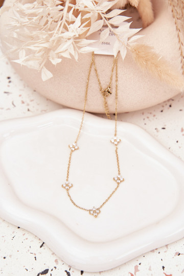 Kaelakee DaamidLilluszkami Stal Chirurgiczna Kuldset värvi 2