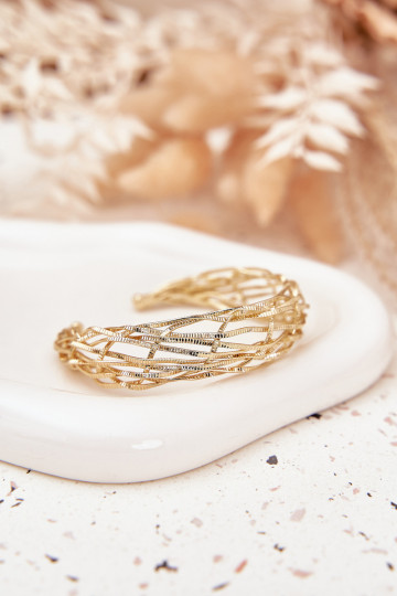 Käevõru Jäik valmistatud roostevabast terasest Kuldset värvi 2