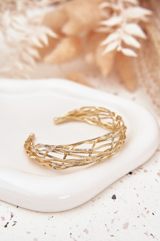 Käevõru Jäik valmistatud roostevabast terasest Kuldset värvi