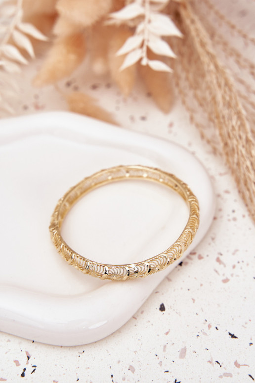 Jäik Käevõru Pealiste omad valmistatud roostevabast terasest Kuldset värvi