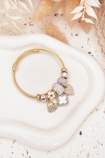 Käevõru z Zasisseieszkami Charms Kuldset värvi 2