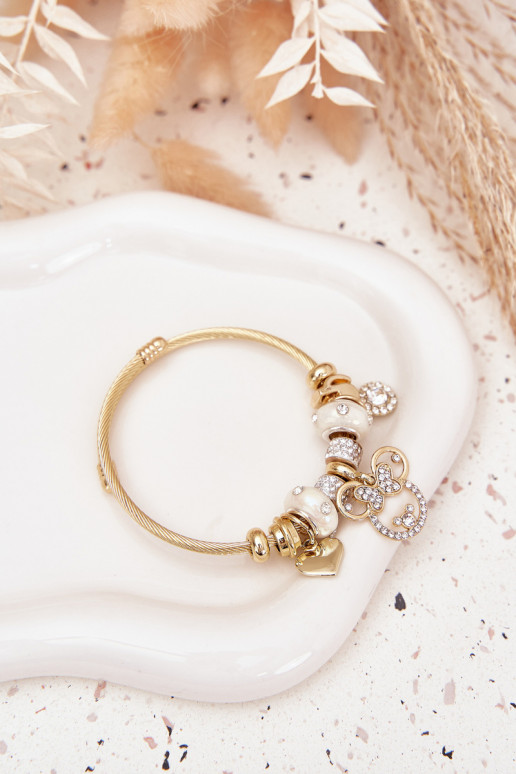 Käevõru z Zasisseieszkami Charms Kuldset värvi