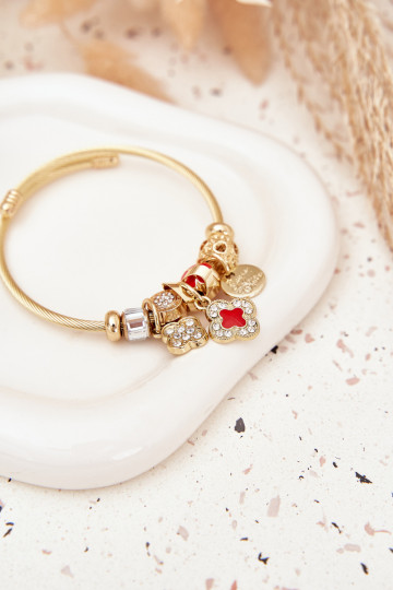 Käevõru z Zasisseieszkami Charms Kuldset värvi 2