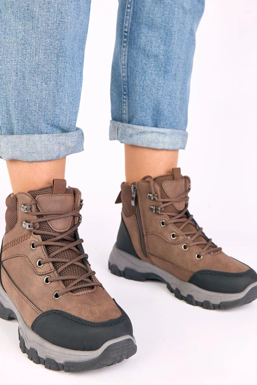 Pruunid platvormtraperid Briana