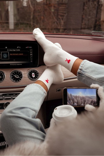 Sokid Pealiste omad Amor Ecru